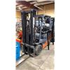 Image 1 : TOYOTA FORKLIFT, ORANGE, VIN L88601511, MISSING ID PLATE, HAS 6' FORKS,