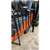 Image 5 : TOYOTA FORKLIFT, ORANGE, VIN L88601511, MISSING ID PLATE, HAS 6' FORKS,