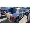 Image 3 : 1999 MERCEDES ML320, 4DRSW, GREY, VIN 4JGAB54E3XA087622,