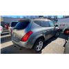 Image 3 : 2005 NISSAN MURANO SL AWD, 4DRSW, GREY, VIN JN8AZ08W85W438700,
