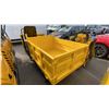 Image 3 : SDLANCH SDLD25 YELLOW RIDE ON GAS POWERED MINI CRAWLER DUMPER, 3 SPEED WITH 9"