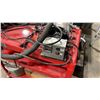 Image 2 : CENTURY AC 1/3 HP MOTOR WITH HEAT HOSE AND 3 TIER RED MOBILE CART WITH CONTENTS