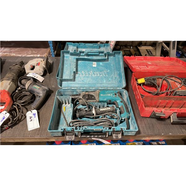 MAKITA HR2470F 24MM (15-16") ELECTRIC ROTARY HAMMER DRILL