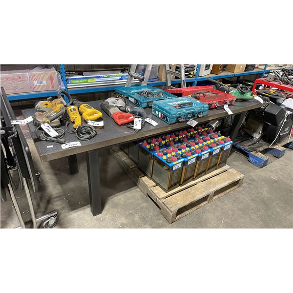 INDUSTRIAL METAL WORK TABLE