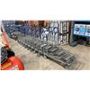 Image 1 : 10 MOBILE METAL NESTING SHOPPING CARTS