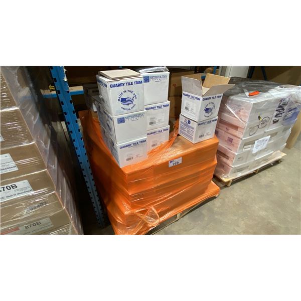PALLET OF ASSORTED METROPOLITAN CERAMICS AND CROSSVILLE TILES