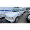 Image 1 : 2011 FORD RANGER SPORT 4X4, 4DR CREW CAB WHIYE VIN 1FTLR4FE5BPA70083,
