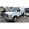Image 1 : 2006 FORD E350 SUPERDUTY, 3DR CARGO VAN, WHITE, VIN 1FTSS34PX6DA84910,