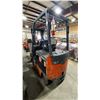 Image 2 : TOYOTA 8FBCHU25, FORKLIFT, ORANGE, VIN 62579, 189" MAST HEIGHT,