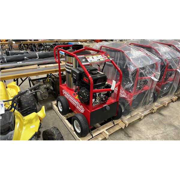 MAGNUM 4000 SERIES DIESEL / GAS MOBILE HOT WATER PRESSURE WASHER WITH HOSE & WAND