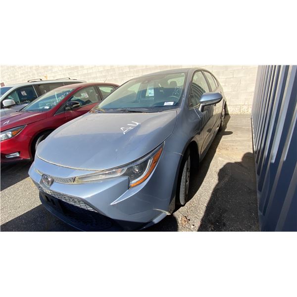 2022 TOYOTA COROLLA, 4DRSD, GREY, VIN 5YFBPMBE6NP291976,