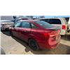 Image 2 : 2016 FORD FOCUS SE, 4DRSD, RED, VIN 1FADP3F25GL342095,