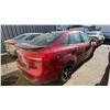 Image 3 : 2016 FORD FOCUS SE, 4DRSD, RED, VIN 1FADP3F25GL342095,