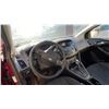 Image 7 : 2016 FORD FOCUS SE, 4DRSD, RED, VIN 1FADP3F25GL342095,