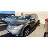 Image 1 : 2006 NISSAN MURANO SE AWD, 4DRSW, GREY, VIN JN8AZ08W36W522988,