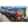 Image 2 : 2006 NISSAN MURANO SE AWD, 4DRSW, GREY, VIN JN8AZ08W36W522988,