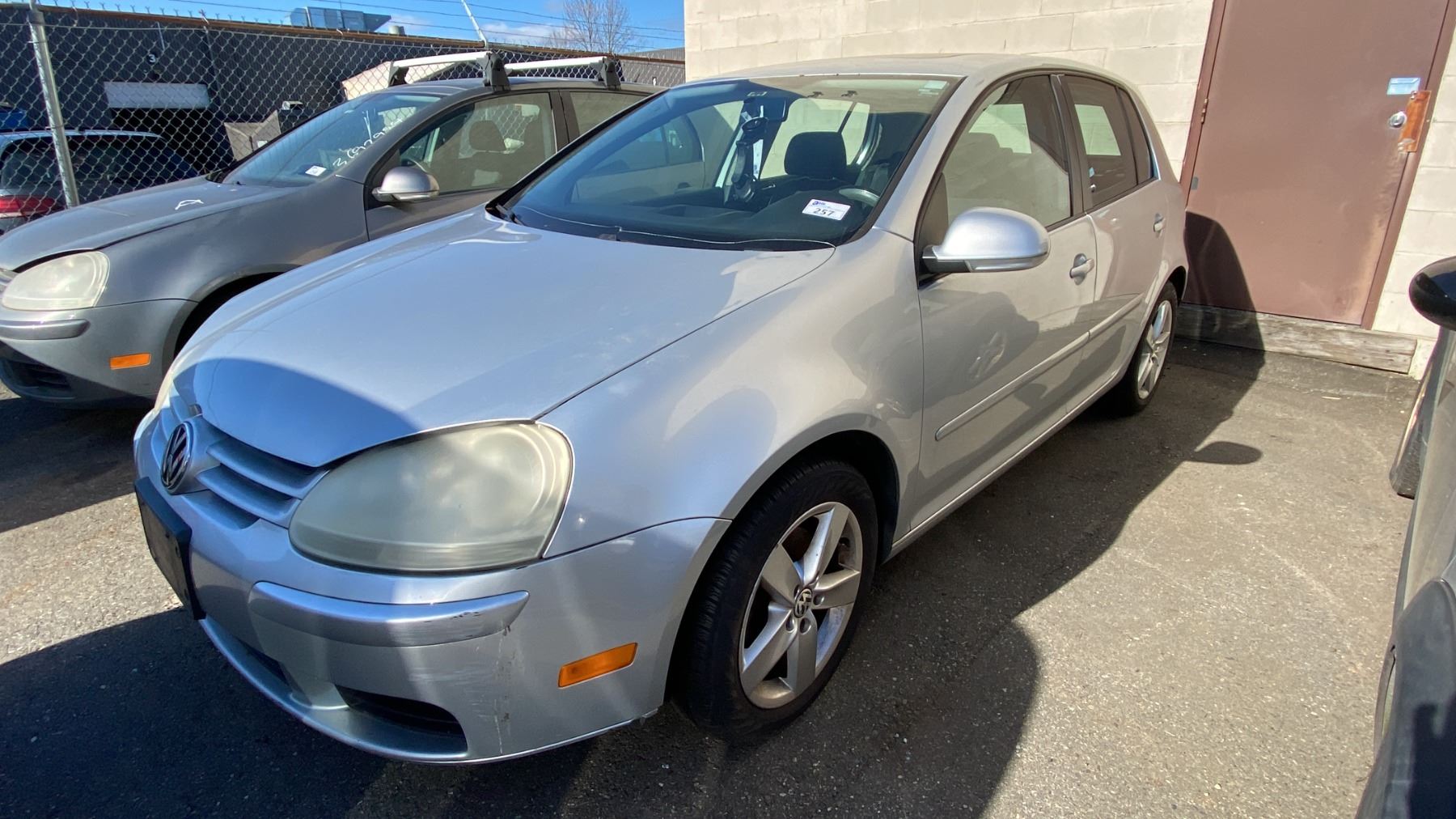 2007 Rabbit From Factory 2007 VOLKSWAGEN RABBIT, 4DR HATCHBACK, GREY, VIN WVWDR71K37W002722 ...