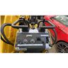 Image 4 : SDLANCH SDLL60 YELLOW GAS POWERED MINI STAND ON SKID STEER WITH 7" RUBBER TRACKS & TOOLBOX