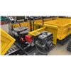 Image 4 : SDLANCH SDLD25 YELLOW RIDE ON GAS POWERED MINI CRAWLER DUMPER, 3 SPEED WITH 9"