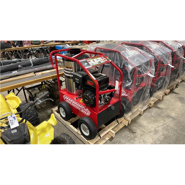 MAGNUM 4000 SERIES DIESEL / GAS MOBILE HOT WATER PRESSURE WASHER WITH HOSE & WAND