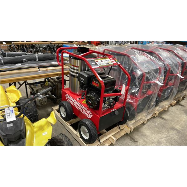 MAGNUM 4000 SERIES DIESEL / GAS MOBILE HOT WATER PRESSURE WASHER WITH HOSE & WAND