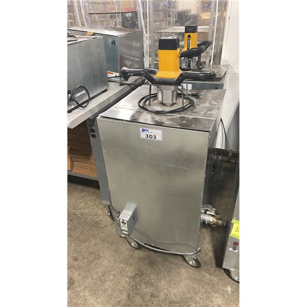 PRIMO MELTER ELECTRIC MOBILE INDUSTRIAL WAX MELTER WITH HANDHELD POWER MIXER PRO