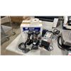 Image 1 : TWO ZEBRA DS22 SCANNERS, ZD410 THERMAL PRINTER AND BOX OF ULINE LABELS