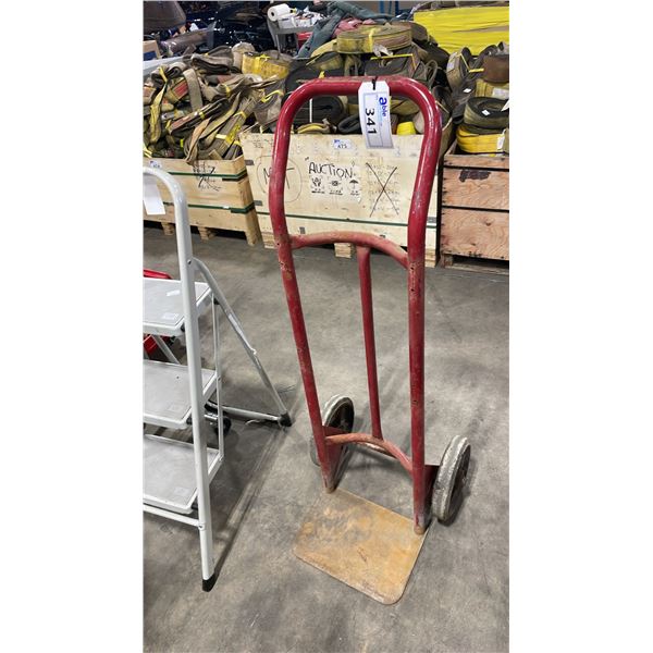 RED INDUSTRIAL STEEL HAND TRUCK