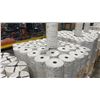 Image 3 : PALLET OF RAW MUSLIN FABRIC ROLLS