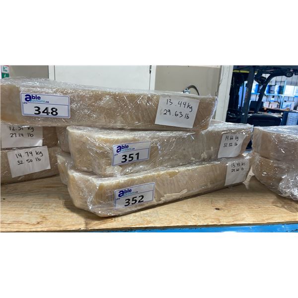 SLAB OF BEES WAX 14.66KG/32.32LB