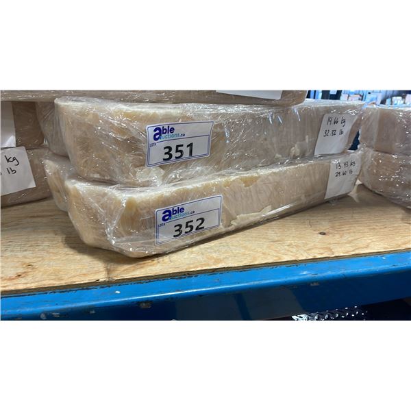 SLAB OF BEES WAX 13.43KG/29.60LB