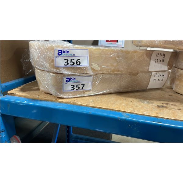 SLAB OF BEES WAX 12.26KG/27.02LB