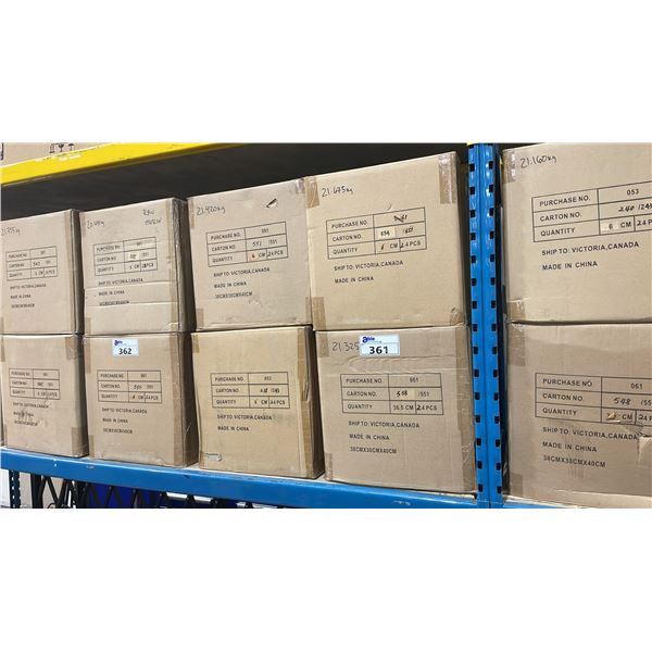 4 BOXES OF RAW MUSLIN FABRIC ROLLS