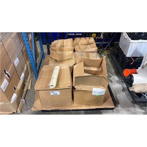 6 BOXES OF WAXED ROLLS