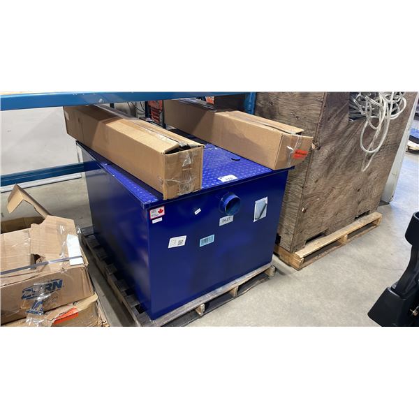 BLUE INDUSTRIAL GREASE TRAP
