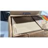 Image 2 : 2 BOXES OF ULINE DEEP METAL TINS AND 1 BOX OF JIFFY RIGI BAG MAILERS
