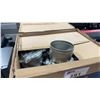 Image 3 : 2 BOXES OF ULINE DEEP METAL TINS AND 1 BOX OF JIFFY RIGI BAG MAILERS