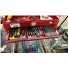 Image 3 : RED 6 DRAWER TOOL BOX WITH CONTENTS