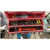 Image 4 : RED 6 DRAWER TOOL BOX WITH CONTENTS
