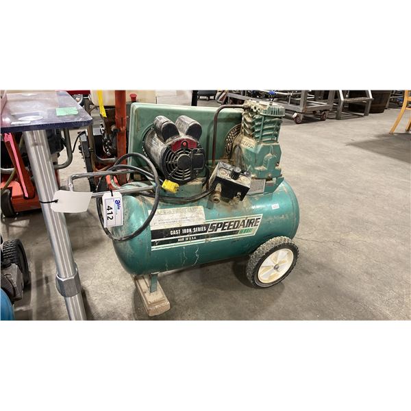 SPEEDAIRE 3Z419J ELECTRIC PORTABLE AIR COMPRESSOR