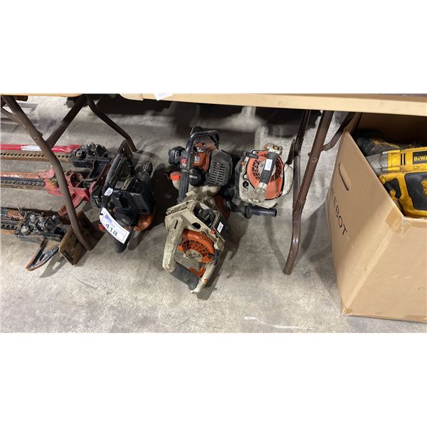 4 STIHL GAS POWERED DRILLS *PARTS ONLY*