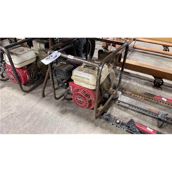 HONDA GX 160 5,5 GAS POWERED TRASH PUMP