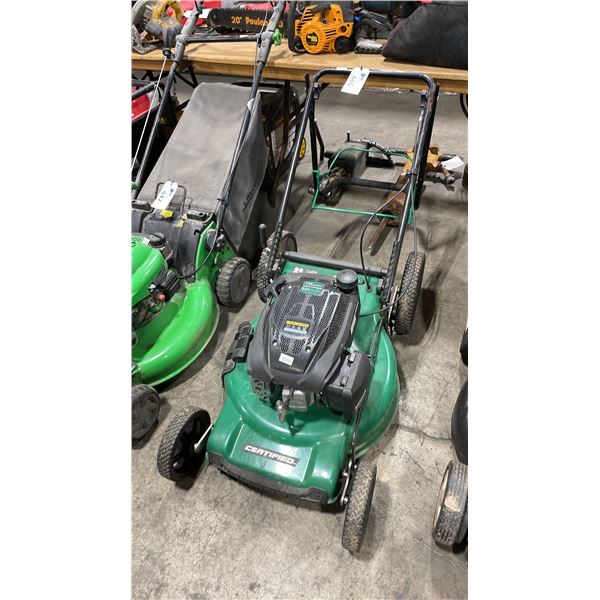 CERTIFIED SELF-PROPELLED WALK BEHIND GAS LAWNMOWER WITH 174CC OHV MOTOR *NO GRASS CATCHER*