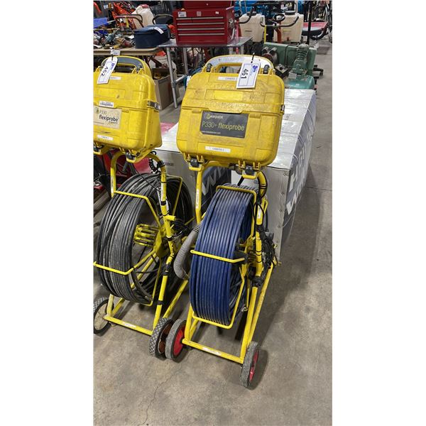 PEARPOINT P330+ FLEXIPROBE COMMERCIAL MOBILE RADIO DETECTION SYSTEM ON MOBILE CART