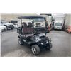 Image 1 : SDLANCH SDLGC80 BLACK 4 SEAT ELECTRIC GOLF CART WITH 4KW AC MOTOR, 50 MILE RANGE,
