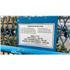 Image 3 : BLUE METAL 36"W X 42"D X 74"H INDUSTRIAL FORKLIFT MAN CAGE ATTACHMENT