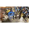 Image 2 : ASSORTED HEAVY DUTY BLUE PIPE CLAMPS & MUSTANG INDUSTRIAL GROUNDED PIPE SQUEEZE TOOLS