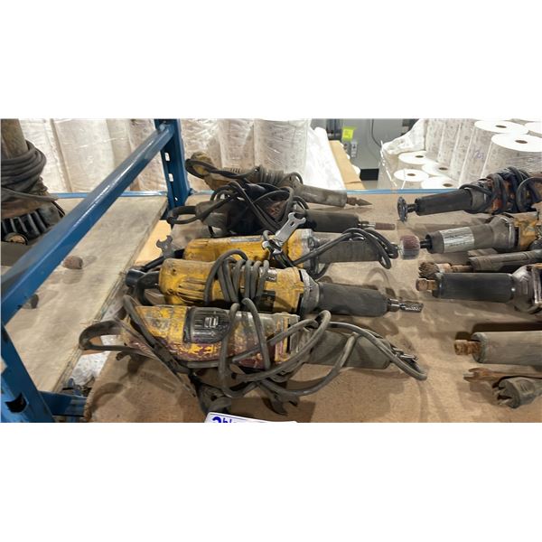 5 DEWALT HEAVY DUTY ELECTRIC INDUSTRIAL SCROLL TOOLS
