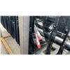 Image 2 : GIYI GY-CWG72 BLACK 72" INDUSTRIAL HYDRAULIC SKID STEER HOLLOW WOOD GRABBER ATTACHMENT