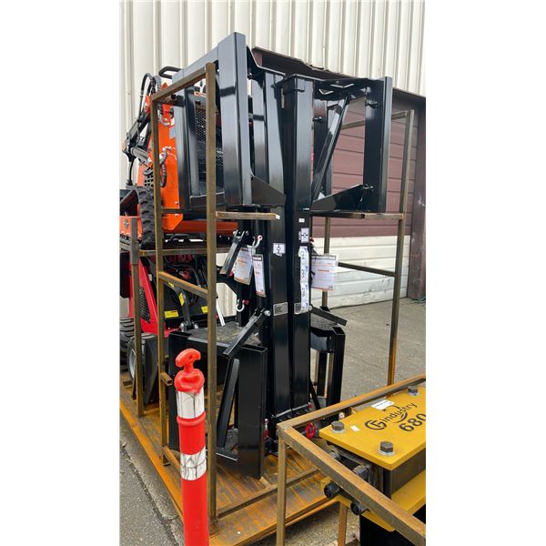 GIYI GY-TB47 BLACK 47" INDUSTRIAL FORKLIFT TELESCOPING BOOM CRANE ATTACHMENT